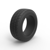 Dirt Sprint racing front tire 5 Scale 1:25 - Thumbnail 2