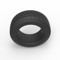 Dirt Sprint racing front tire 5 Scale 1:25 - Thumbnail 6