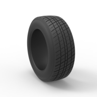 Dirt Sprint racing front tire 5 Scale 1:25 - Thumbnail 8