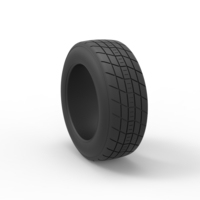 Dirt Sprint racing front tire 6 Scale 1:25 - Thumbnail 8