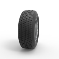 Front wheel from Sprint car Version 2 Scale 1:25 - Thumbnail 3