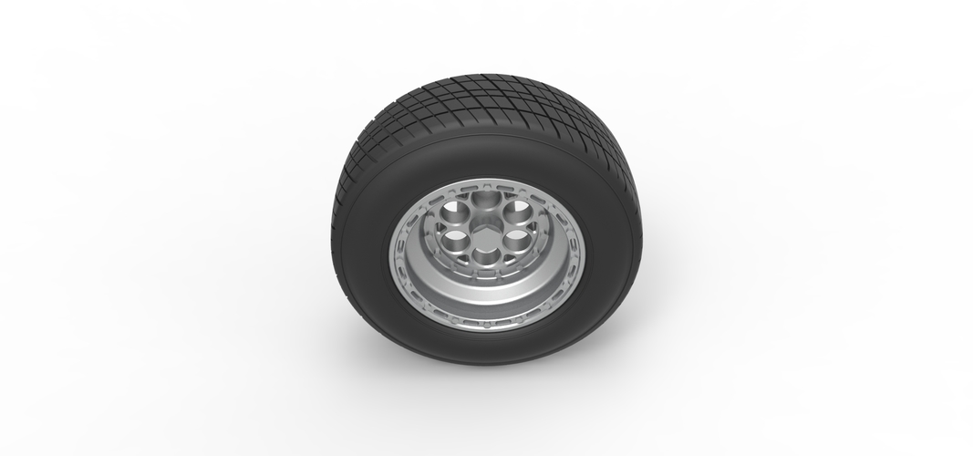 Front wheel from Sprint car Version 2 Scale 1:25 3D Print 512567