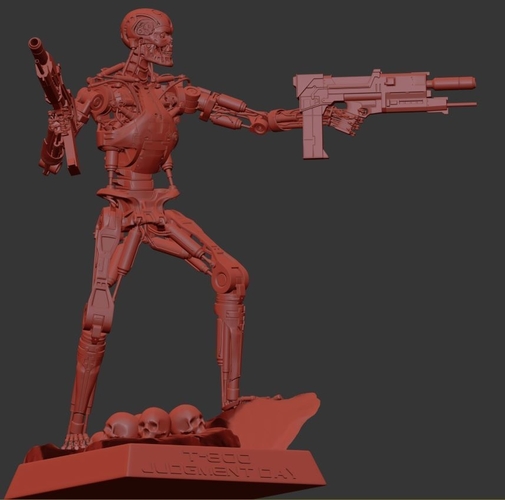 Terminator T-800 Judgment Day 3D Print 512580