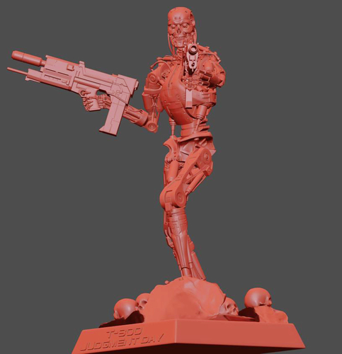 Terminator T-800 Judgment Day 3D Print 512581