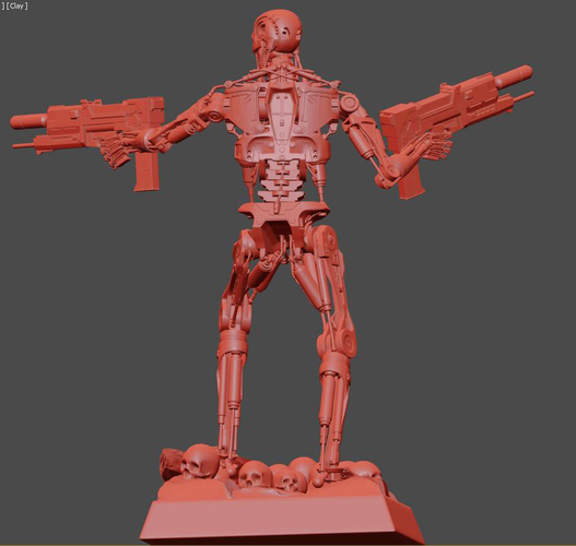 Terminator T-800 Judgment Day 3D Print 512583