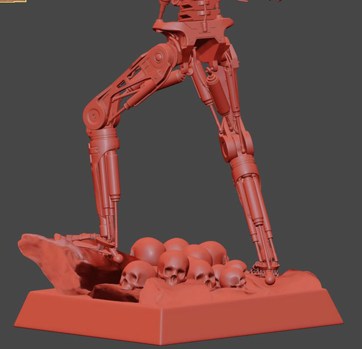 Terminator T-800 Judgment Day 3D Print 512593