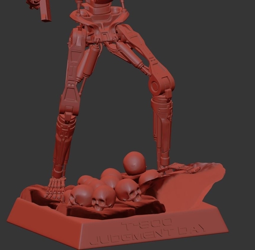 Terminator T-800 Judgment Day 3D Print 512594