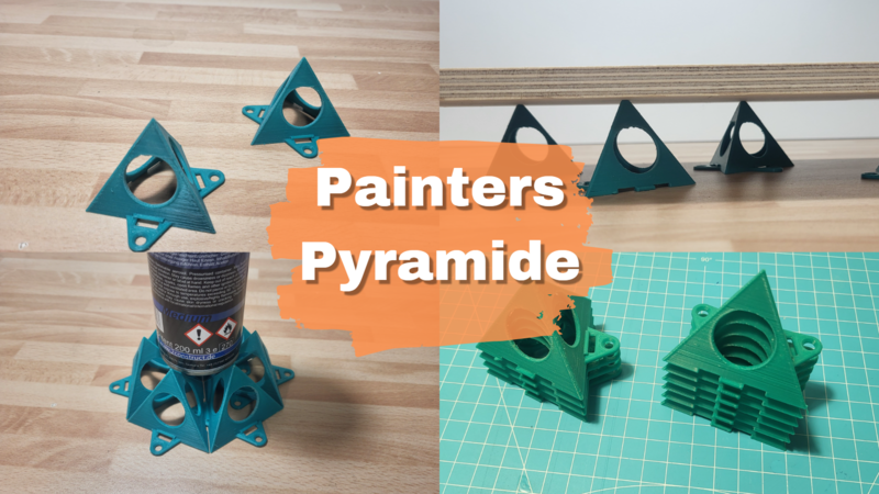 painters pyramide - stackable