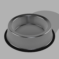 Small Dog Bowl 3D Printing 512685