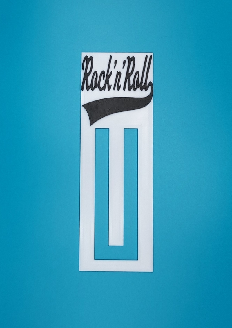 Rock ´n´roll bookmark / Marcapáginas Rock ´n´ roll