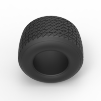 Dirt Sprint racing tire 15 Scale 1:25 - Thumbnail 6