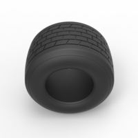 Dirt Sprint racing tire 17 Scale 1:25 - Thumbnail 6