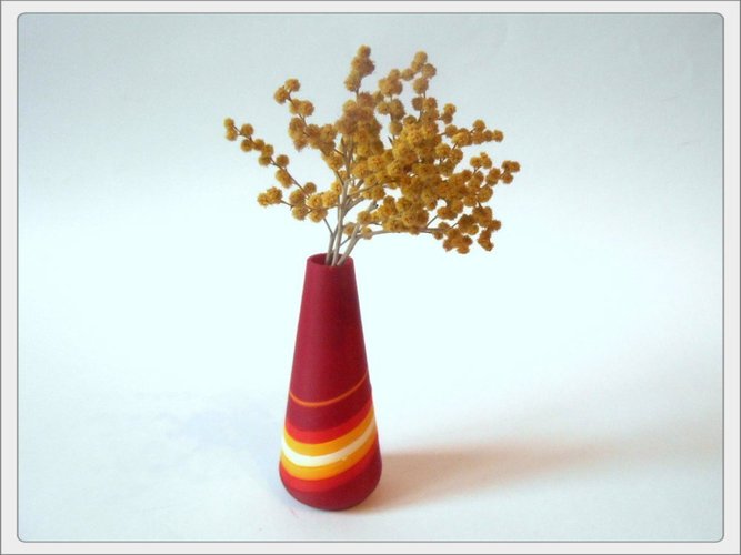 Red vase 3D Print 51274
