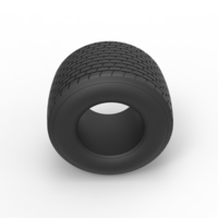 Dirt Sprint racing tire 18 Scale 1:25 - Thumbnail 6