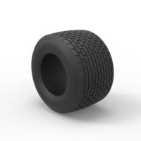 Dirt Sprint racing tire 18 Scale 1:25 - Thumbnail 7