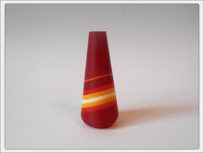 Red vase 3D Print 51275