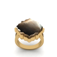 Gold Signet Ring R 206 - Thumbnail 3