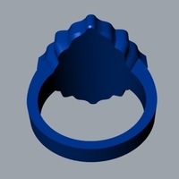 Gold Signet Ring R 206 - Thumbnail 8