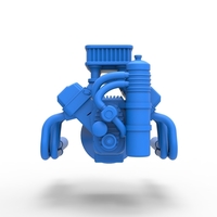 Engine V8 for Sprint car Scale 1:25 - Thumbnail 5