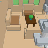 Mansion with furniture  - Thumbnail 5