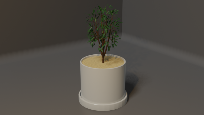 Potted Plant 3D model