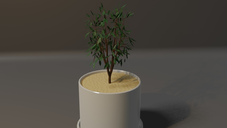 Potted Plant 3D model 3D Print 512842