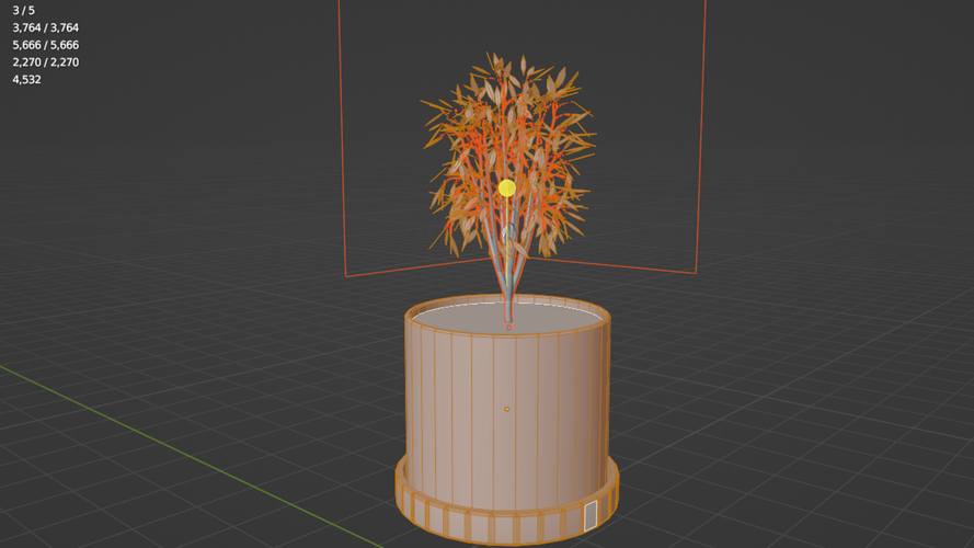 Potted Plant 3D model 3D Print 512846