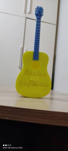 Spanish Guitar 3D Print 512852