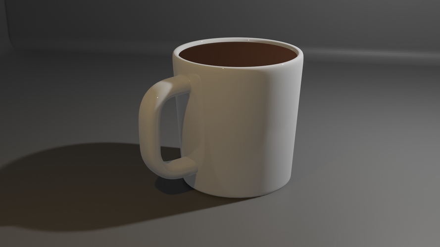 Cup With Coffee 3D model 3D Print 512877