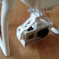 DJI Phantom FC40 GoPro 3 Holder / Adapter - Thumbnail 1