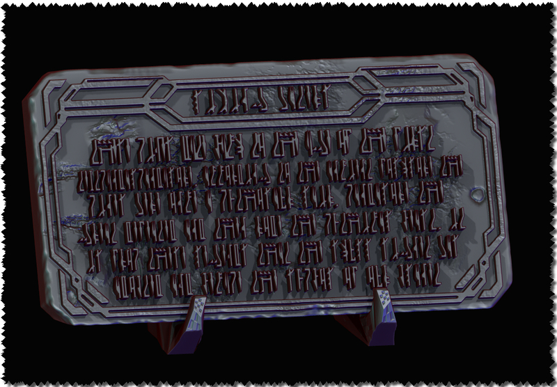 LIVING WATERS PLAQUE SIGN MANDALORIAN STAR WARS