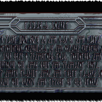 LIVING WATERS PLAQUE SIGN MANDALORIAN STAR WARS - Thumbnail 3