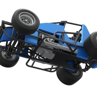 Sprint car Scale 1:25 - Thumbnail 3