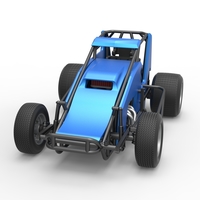 Sprint car Scale 1:25 - Thumbnail 4