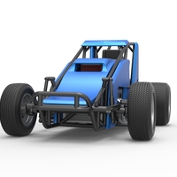 Sprint car Scale 1:25 - Thumbnail 5