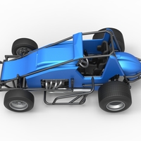 Sprint car Scale 1:25 - Thumbnail 10