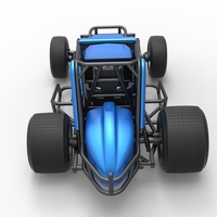 Sprint car Scale 1:25 - Thumbnail 13