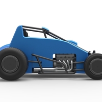 Sprint car Scale 1:25 - Thumbnail 16