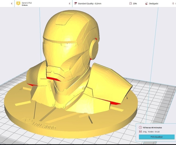 Iron Man  I love you 3000 3D Print 513017