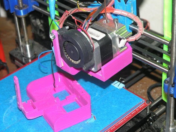 Up Date to my Dual Extuder and Fans