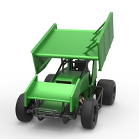 Winged Sprint car Scale 1:25 - Thumbnail 5