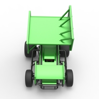 Winged Sprint car Scale 1:25 - Thumbnail 8