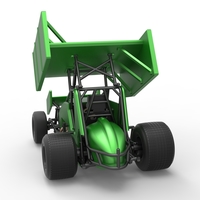 Winged Sprint car Scale 1:25 - Thumbnail 13