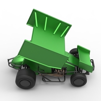 Winged Sprint car Scale 1:25 - Thumbnail 18