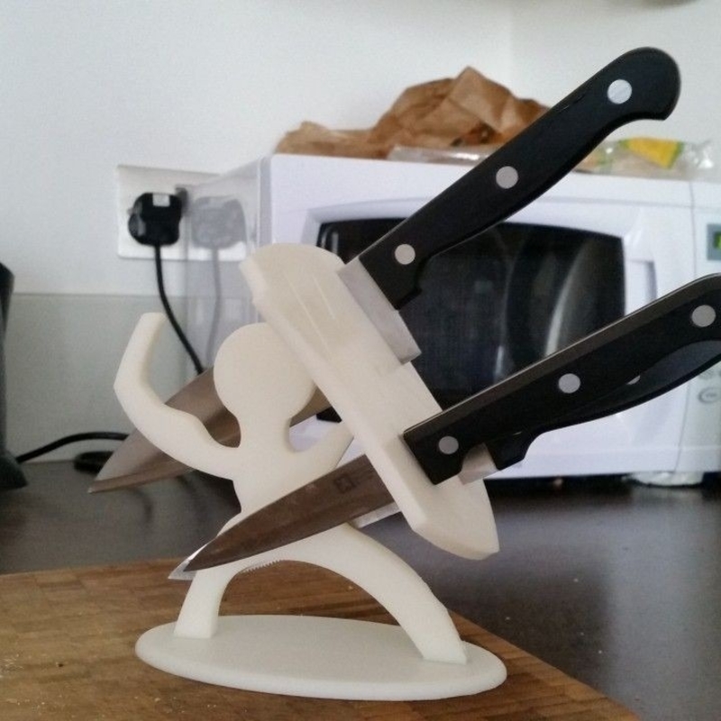 Shield Man Knife Holder