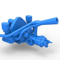 Diecast engine for Sand Rail buggy Scale 1:4 - Thumbnail 11