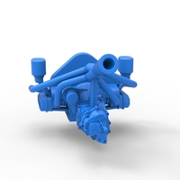 Diecast engine for Sand Rail buggy Scale 1:4 - Thumbnail 12