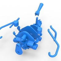 Diecast engine for Sand Rail buggy Scale 1:4 - Thumbnail 18