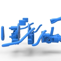 Diecast engine for Sand Rail buggy Scale 1:4 - Thumbnail 19