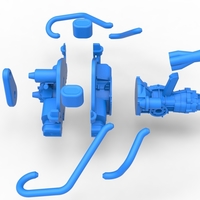 Diecast engine for Sand Rail buggy Scale 1:4 - Thumbnail 20